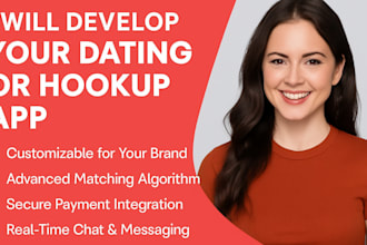 develop a tinder clone, dating app, or onlyfans style mobile app