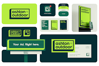 design a custom logo and complete brand identity style guide