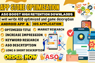 do aso store optimizaation write game ios app descriptions marketing google play