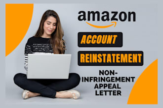 write a letter of non infringement by legal counsel for amazon reinstatement