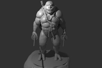 sculpt 3d character model, 3d helmet mask, cosplay armor, stl for 3d printing