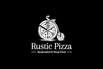design a kick ass nontraditional pizza shop logo