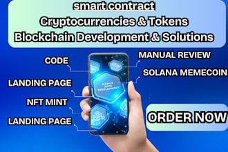 audit smart contract, build web3 adpps, erc20, bep20, nft20 tokens