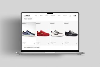 create a clean and responsive website design and mobile UI in figma