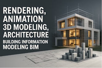 rendering animation 3d modeling architecture building information modeling bim
