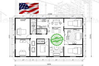 do autocad floor plans architectural drawings for construction and site plan