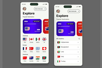 develop an esim app, softphone app, linphone app, esim website, voip app