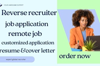 search and apply jobs reverse recruiter resume writting