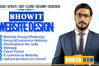 design or clone framer, showit, tilda, wordpress, godaddy