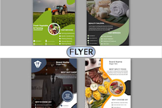 create flyer design for your brand