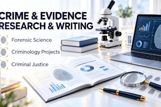 do forensic science assigned, criminology projects, criminal justice research