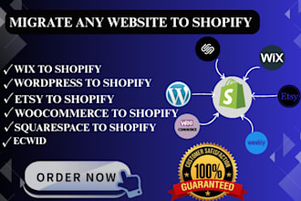 clone, redesign, migrate shopify store, big commerce open cart migration