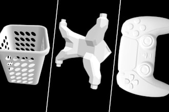 do custom product design prototype stl file with blender for 3d printing