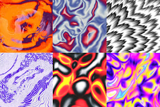do abstract patterns for your designs or projects