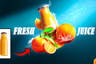 high end retouch on product photos