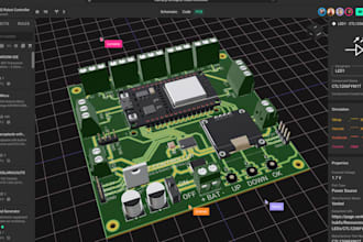 create pcb design, layout, schematic altium, circuit, eagle, and multilayer pcb
