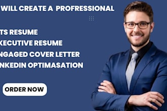 create ats resume cover letter and linkedin optimization