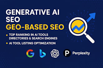 optimize your content for google, chatgpt, bing ai with GEO and SEO