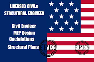 sign stamp architectural electrical structural plan for city permit in 24 hours