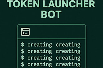 create advanced pumpfun token launcher and bundler bot