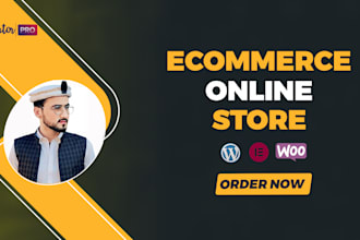 design a woocommerce shop with full setup