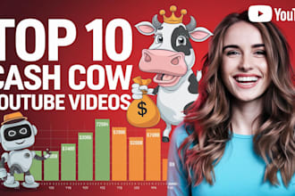 set up and optimize your cash cow youtube channel and create faceless videos