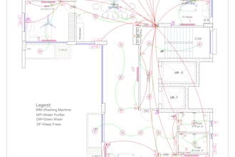 do complete electrical design with load calculation and wiring diagrams