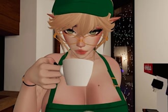 create and edit vrchat avatar, vrc, vr avatar, custom avatar, fursona, nsfw,