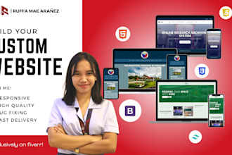 design and develop your website