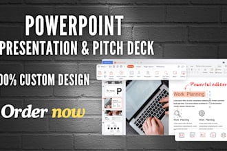 design premium quality presentation in powerpoint