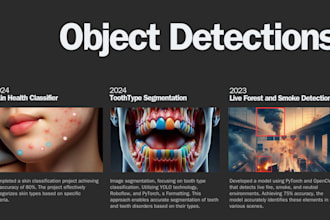 do object detections, image processing