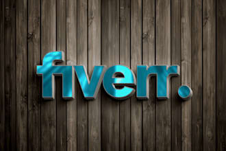 create professional 3d logo mockup for you