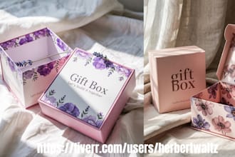 design stunning packaging and box design with dieline 3d mockup