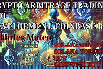 build coinbase trading bot, coinbase bot, coinbase arbitrage bot, binance bot