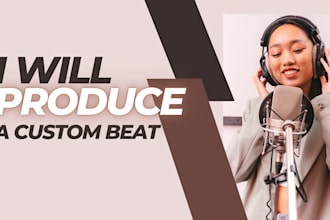 produce exclusive lofi, trap, hip hop or rnb beats for you