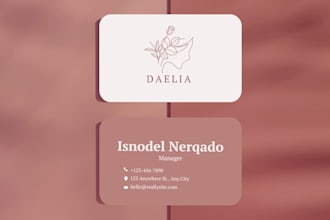 design your luxury business card professionally