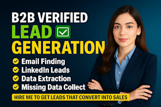 do targeted b2b lead generation business leads linkedin leads and email list