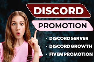 grow and advertise your discord server fivem server to gain active members