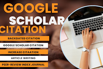 backdate and increase google scholar citation in peer reviewed indexed journal