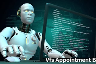 build bls appointment bot, script bls, vfs bot, tls bot, autofill bot,ticket bo