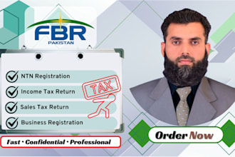 file your income tax and sales tax returns with fbr pakistan