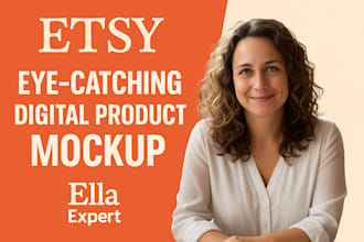 design etsy digital mockup etsy digital products, hyperlinked invitation card