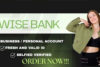 register llc, ltd for business wise account, UK and USA wise bank
