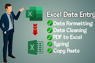 typing, clean, merge, split excel data