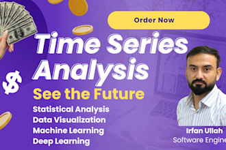 do time series analysis of your data to predict future