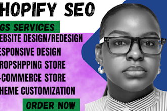 design redesign wix, shopify, squarespace, godaddy, wordpress website design SEO
