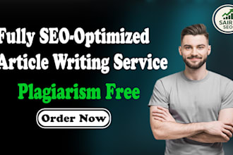 write SEO articles and blog posts that rank