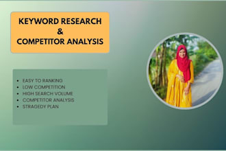 do profitable SEO keyword research and competitor analysis