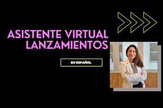 seré tu asistente virtual experta en comunicación