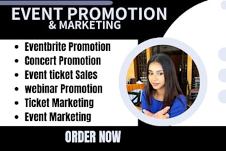 event promotion, concert, music promotion, webinar, eventbrite marketing,